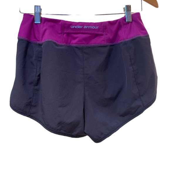 UNDER ARMOUR Shorts **Size Small Grey and Fuschia Pink - Picture 5 of 13